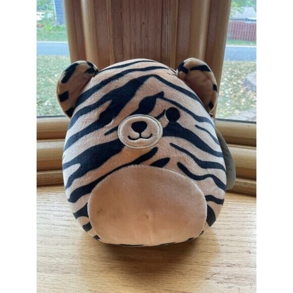 Original Squishmallows Tiger Plush Toy By Kellytoy - Picture 1 of 5